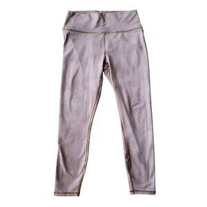 Fabletics Power Hold 7/8 Length Leggings inside pocket Dusty Pink S